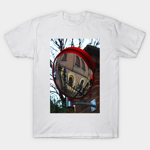 Reggio-Emilia. A Traffic Mirror. Emilia-Romagna, Italy 2009 T-Shirt by IgorPozdnyakov